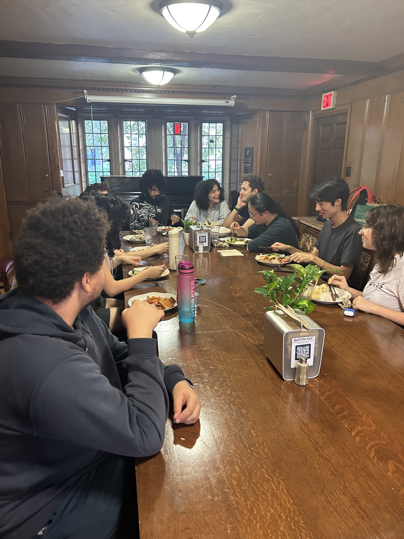 Amoriem Labs members at a meeting
